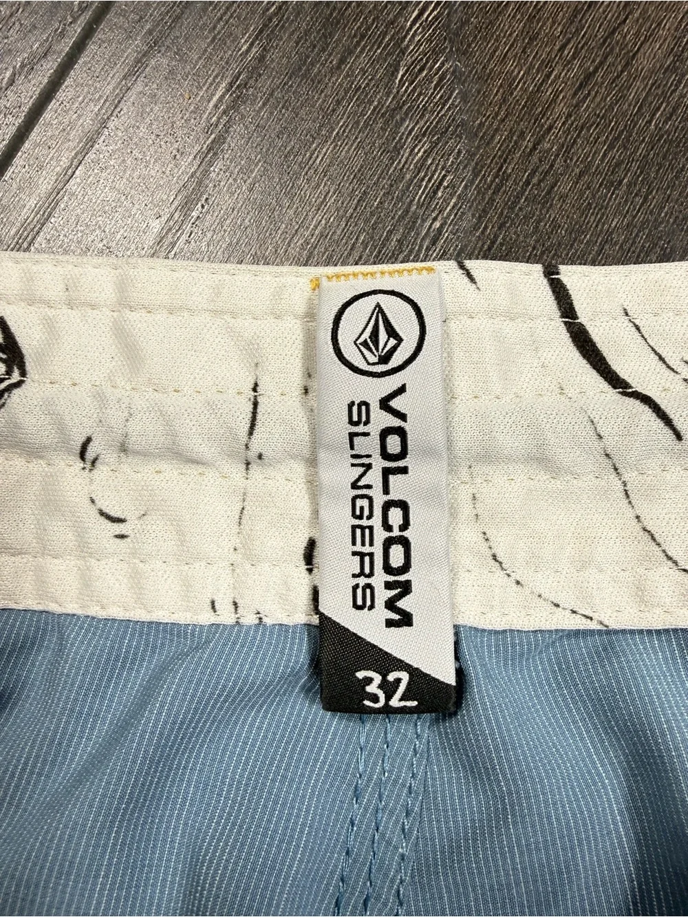 Volcom light blue